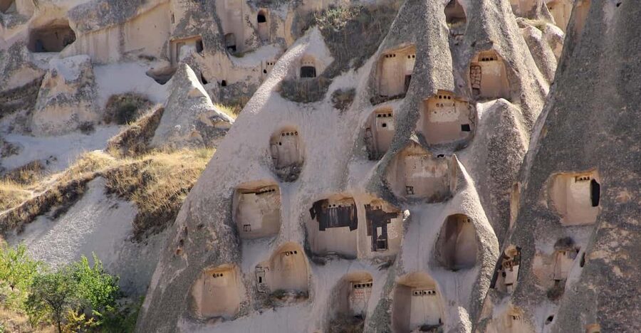 Cappadocia: Underground Cities Skip-the-Line Tour with Lunch - Çavuşin and Red Valley: rock-cut homes and church ruins