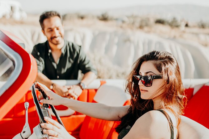 Classic Car Tour in Cappadocia Sunrise/Sunset - Photography Help, Optional Dress Up, and Getting the Shot Without Stress