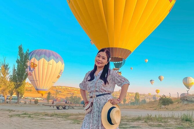 Exclusive Hot air balloon Flight in Cappadocia - Following Rose Valley and Love Valley from above