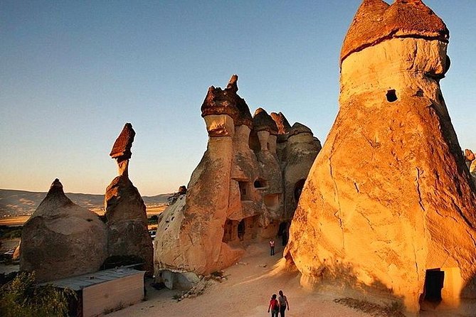From Airport: 2-Day Cappadocia Tour & Cave Hotel Stay - Day 1: Devrent Valley, Pasabag, Avanos, Goreme, and Uchisar Castle