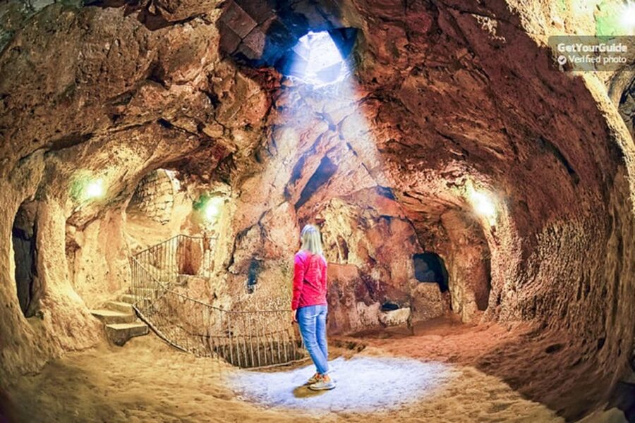 From Cappadocia: Green Tour with Hikes, Caves & Lunch - Pigeon Valley Hike: Cliffside Houses You Can Actually See