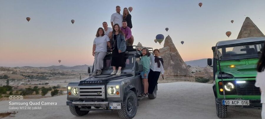 From Göreme: Cappadocia Jeep Safari Tour - Pancarlık Church and the coffee, picnic, and champagne finish