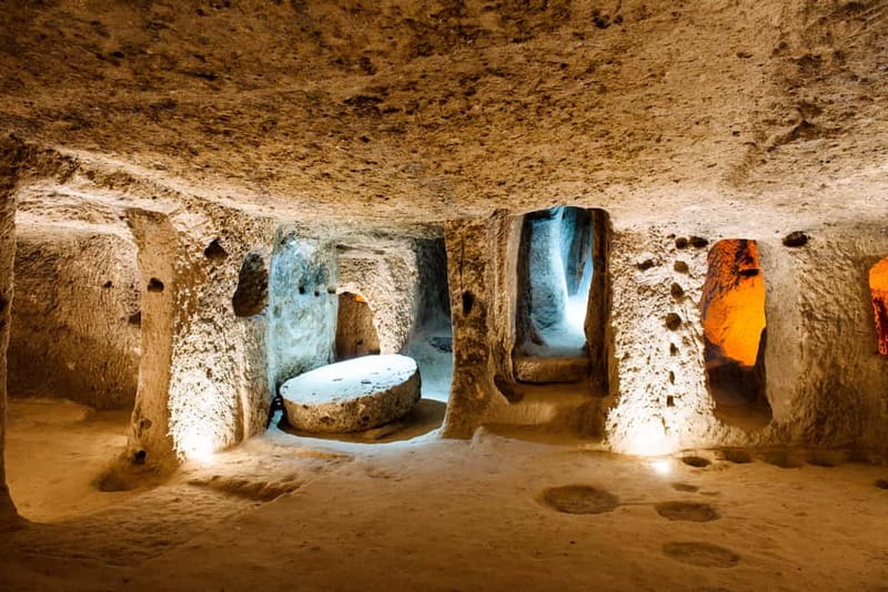 Full Day Cappadocia Red and Green Combined Day Tour - Goreme Open Air Museum cave churches: frescoes, monastery feel, and real guide time