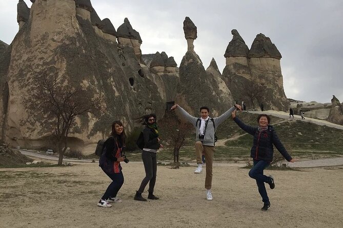 Full-Day Private Guided RED Tour of Cappadocia - Stop 1 to Stop 4: Devrent Valley, Fairy Chimneys, Avanos, Love Valley