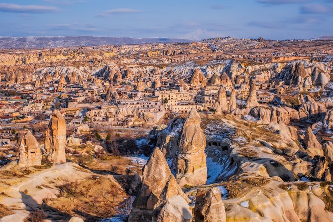 Full-Day Private Tour of Cappadocia's Highlights (Car&Guide ) - Stop 2: Uchisar Castle, rock fort and pigeon houses