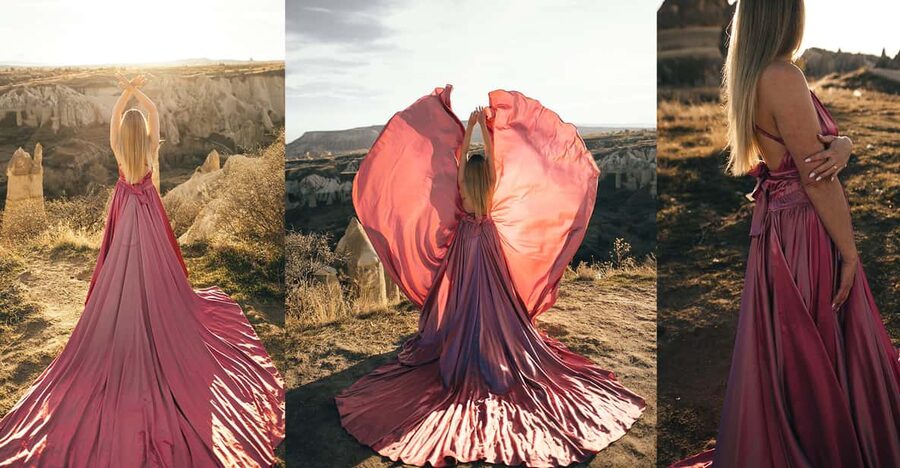 Göreme: Cappadocia Satin Flying Dress Rental - Service quality: why Ayisha’s help shows up in the details