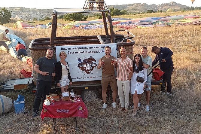 Goreme Hot Air Balloon over Valleys, with Champagne and Transfers - Stop 1, Goreme area and the pre-flight window