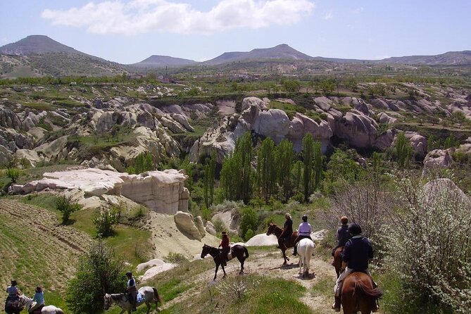 Horse Riding in the Valleys of Cappadocia - Stop 2: Rose Valley, churches, and that balloon-tour energy