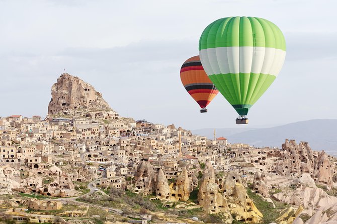 Hot Air Balloon, Best of Red and Green Guided 1-Day Tour - Zelve Open Air Museum: Early Christian Rock-Cut Life