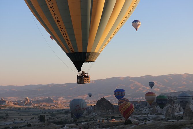Hot Air Balloon Flight in Cappadocia with Champagne - 5:30 am Pickup and the Sunrise Rhythm in Göreme