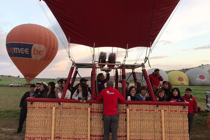 Hot Air Balloon Ride Cappadocia Goreme & Champagne party - Before takeoff: waiting for permission and doing the calm, useful things