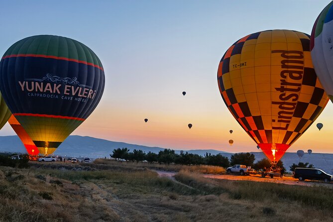 Hot Air Balloon Ride in Cappadocia / Goreme - The flight itself: 45 to 70 minutes above Cappadocia