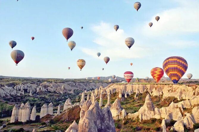 Hot Air Balloon Tour Over Fairychimneys Balloon Turca - What happens before you fly: snacks and an appetizer breakfast moment