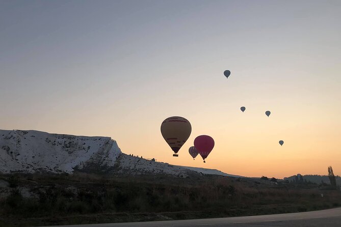 Pamukkale Tour from Kusadasi with Hot Air Balloon Flight - Pamukkale hot springs and the thermal pools, your time to slow down