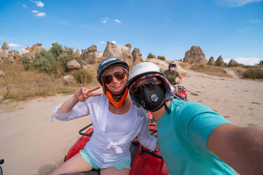 Quad Safari through the Sword, Love & Rose Valleys - From Hotel Pickup to Cavusin, Stop by Stop