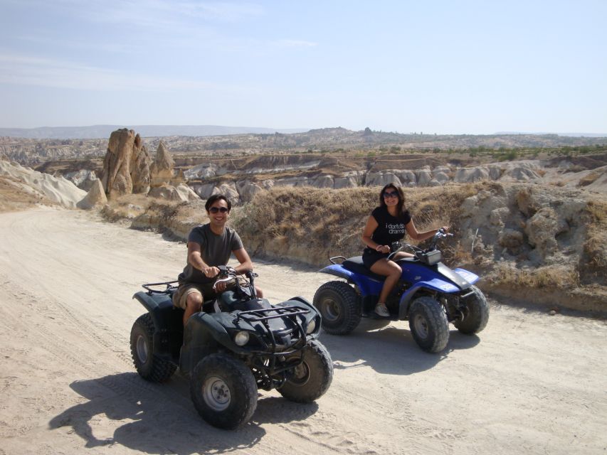 Quad Safari through the Sword, Love & Rose Valleys - The Views: Fairy Chimneys, Hills, and Photo Breaks at Speed