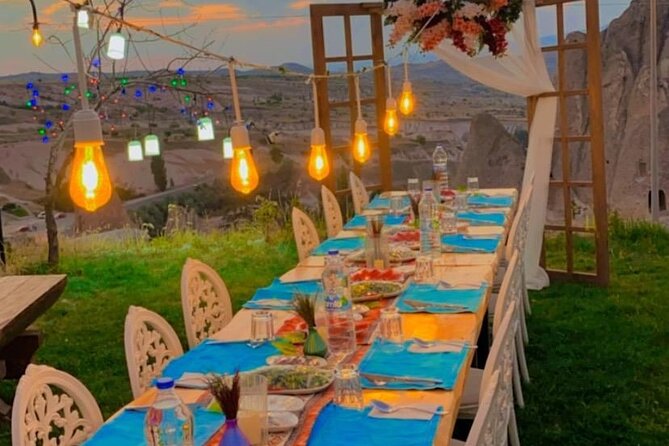 Romantic Cappadocia Sunset Dinner and Wine - Wine and Beer Included, with a Simple Drink Rule