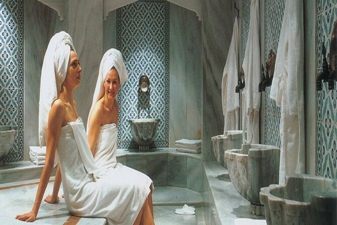Traditional Turkish bath with Massage and Sauna - The face mask and the tea or coffee rest
