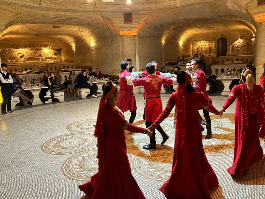 Traditional Turkish Night Show with Dinner&Non limit Drinks - Dinner service: cold starters, hot mains, and the lamb kebab focus