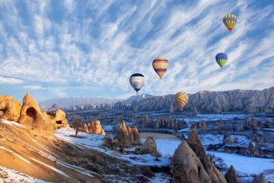 Watching Balloons on Cappadocia Sky(People Have Fear of Heights)
